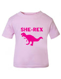 She-Rex Girls' Dinosaur T-Shirt