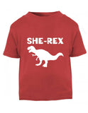 She-Rex Girls' Dinosaur T-Shirt