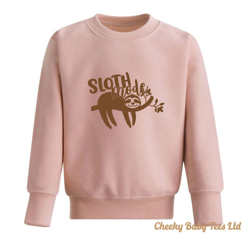 Sloth Mode Children's Sweatshirt