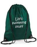 Personalised Swimming Kit Bag