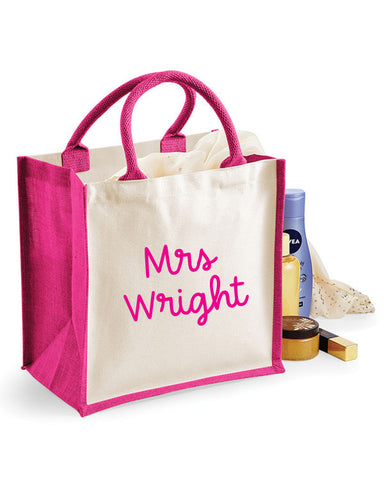 Personalised Teacher Jute Bag