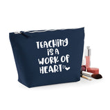 Teaching is a Work of Heart MakeUp Bag