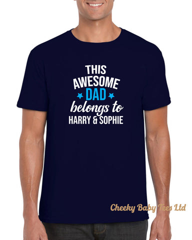 Daddy Belongs to Men's T Shirt