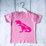 Three-Rex Dinosaur 3rd Birthday T Shirt