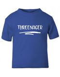 Threenager 3 Year Old T-Shirt