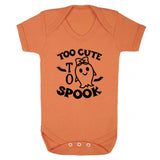 Too Cute to Spook Halloween Babygrow