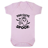 Too Cute to Spook Halloween Babygrow