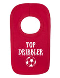 Top Dribbler Football Baby Bib