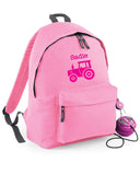 Personalised Tractor Backpack