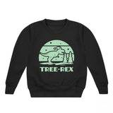 Tree Rex Kids Christmas Sweatshirt