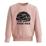 Tree Rex Kids Christmas Sweatshirt