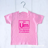 Um Element of Confusion Baby T Shirt