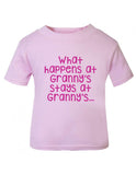 What Happens at Granny's Baby T Shirt